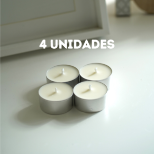 Velas de Té - Pack de 4