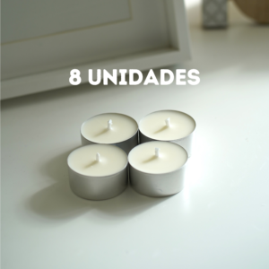 Velas de Té - Pack de 8
