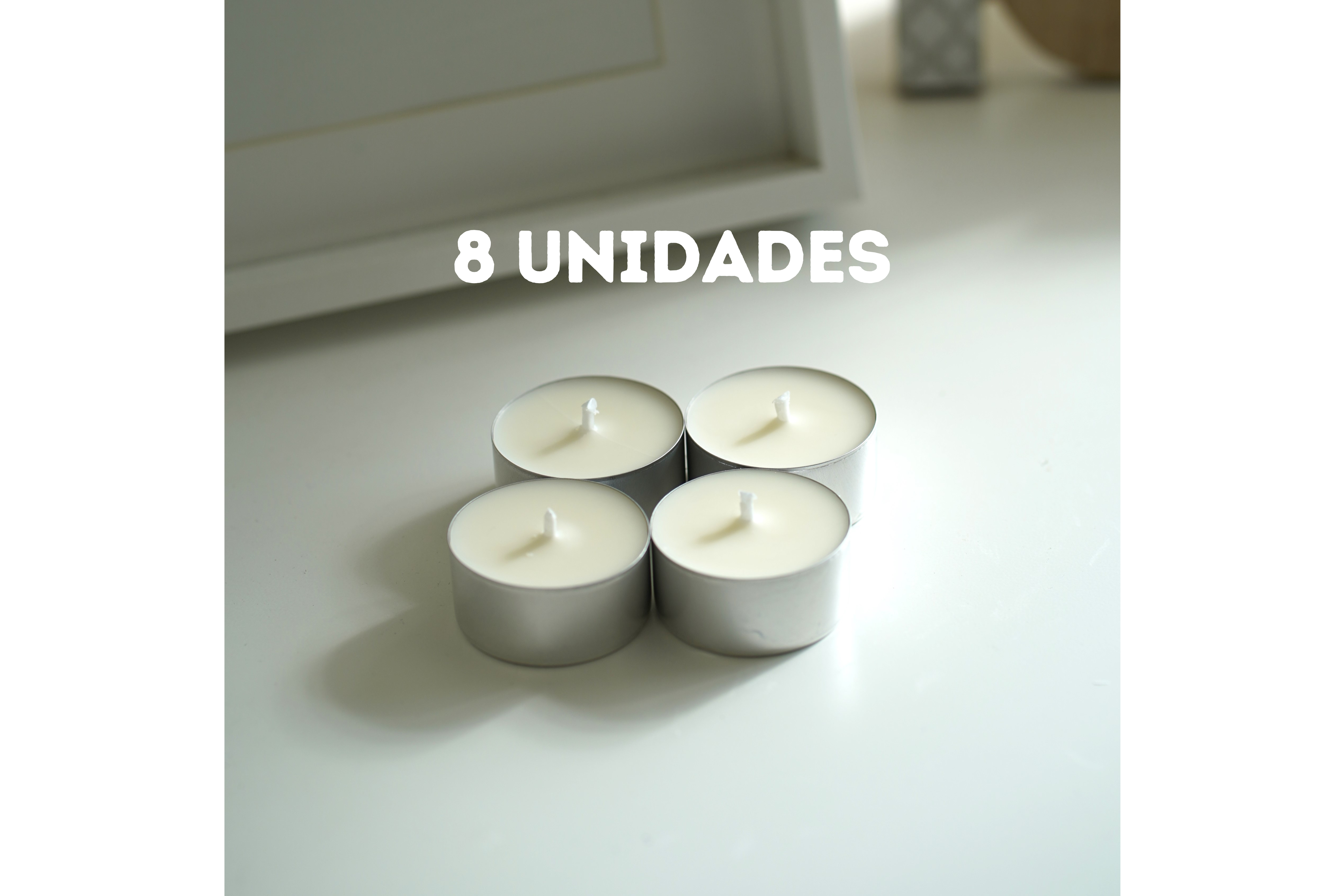 Velas de Té - Pack de 8