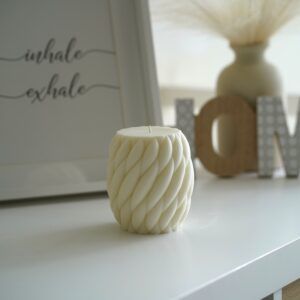 Vela Decorativa Trenza