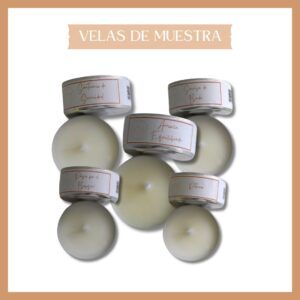 Velas de té aromáticas - Velas de muestra