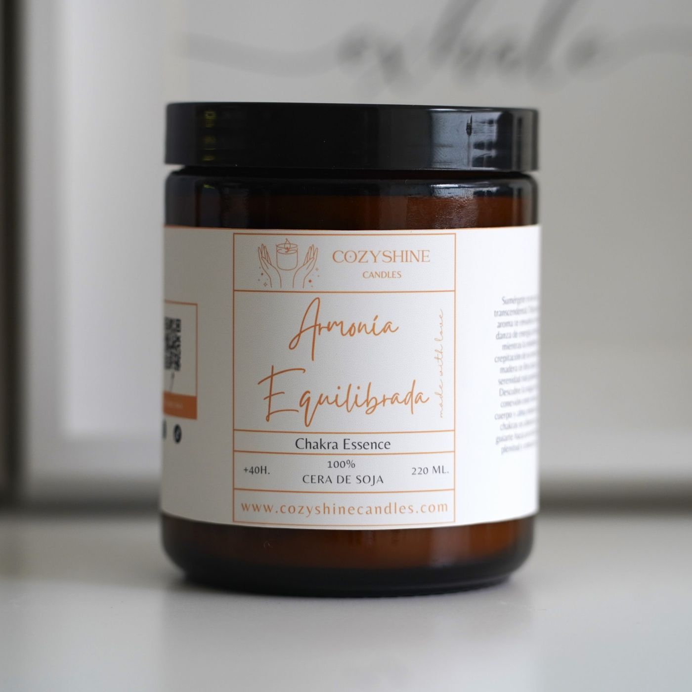 Vela Chakra Essence - Armonía Equilibrada - Imagen 2