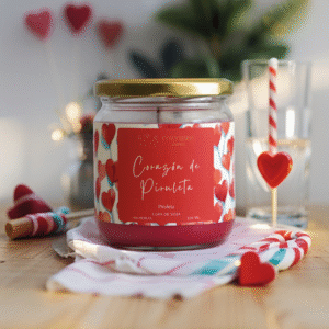 Vela Piruleta - Corazón de Piruleta