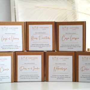 Pack de Velas Aromáticas de Muestra – 4 Mini Velas para Probar Aromas