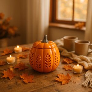 Quemador de Esencias Calabaza Naranja
