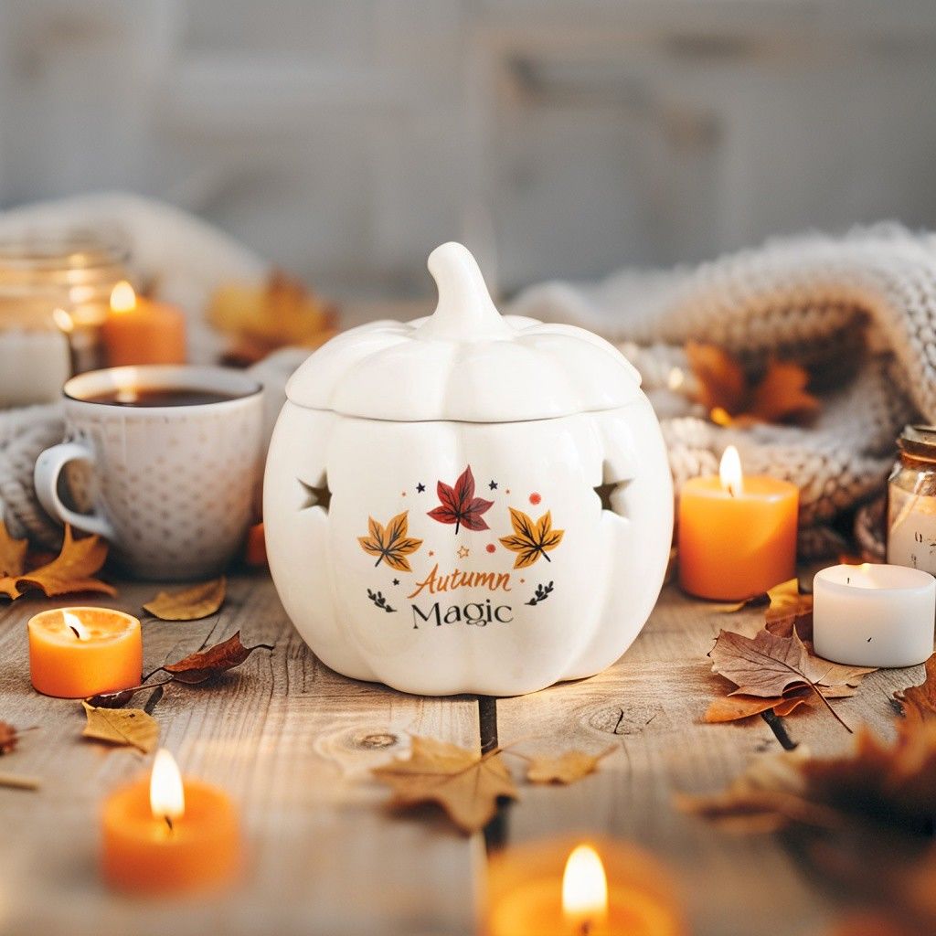 Quemador Wax Melts Calabaza Otoño Mágico