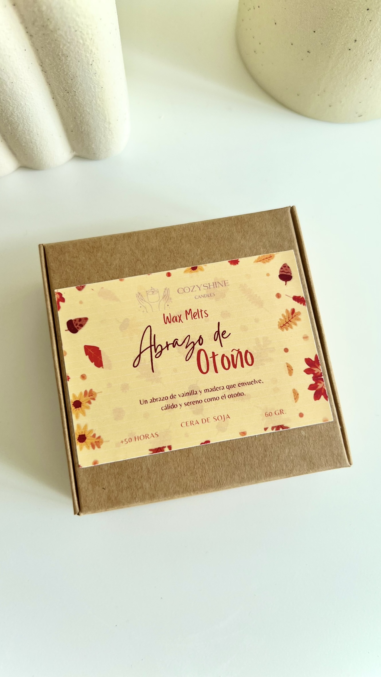 Wax Melts Abrazo de Otoño - Vainilla y Maderas - Imagen 2