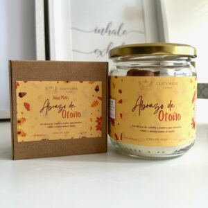 Pack Abrazo de Otoño – Vainilla y Maderas - Vela y Wax Melts