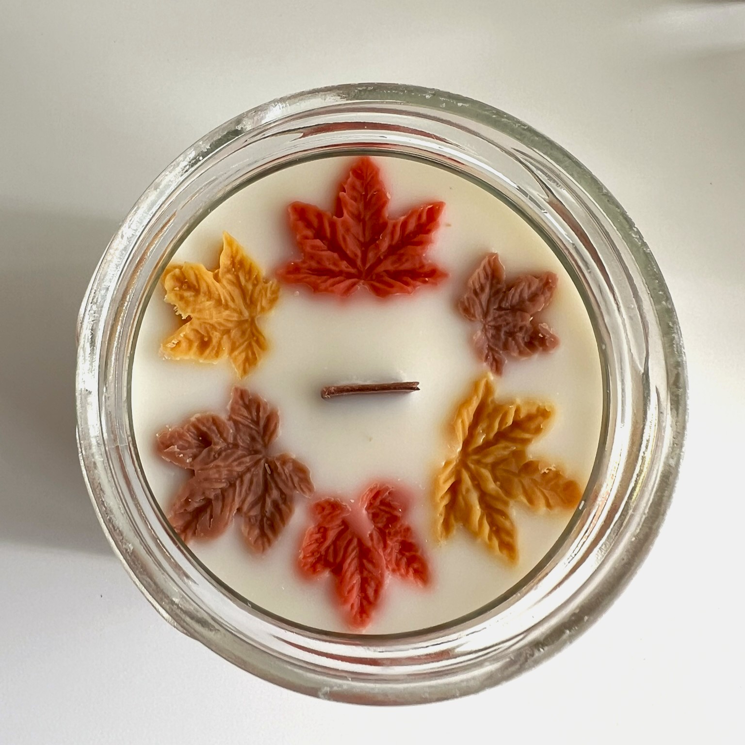 Vela Bosque Otoñal - Petricor, naranja, canela y maderas - Imagen 2