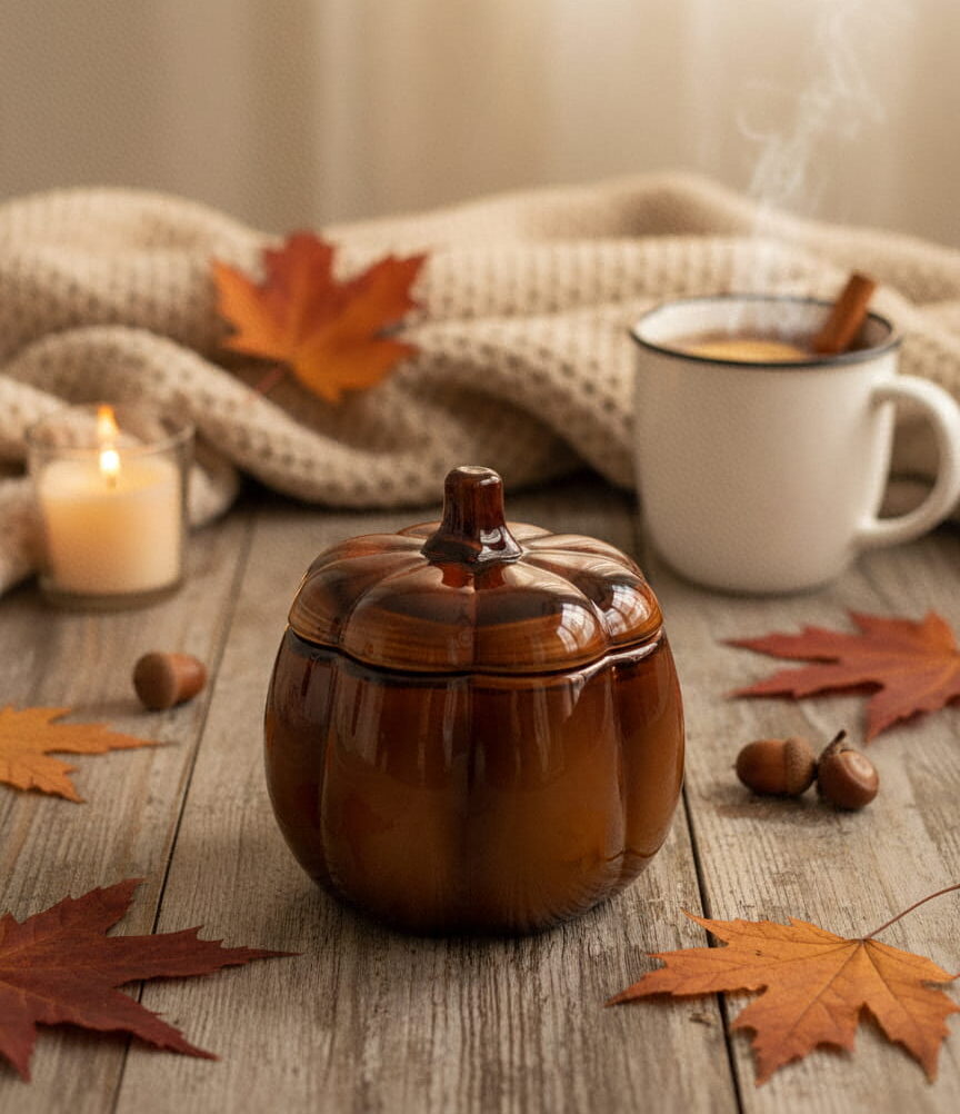 Vela Pumpkin Spice - Calabaza Especiada - Imagen 2