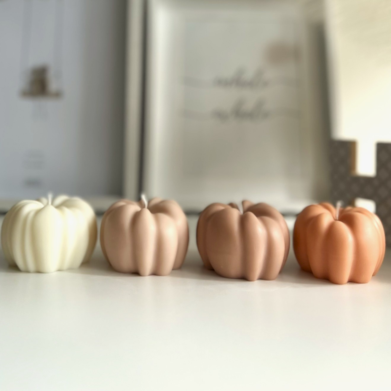 Pack 4 Velas Decorativas Calabaza - Sueños de Calabaza - Imagen 4