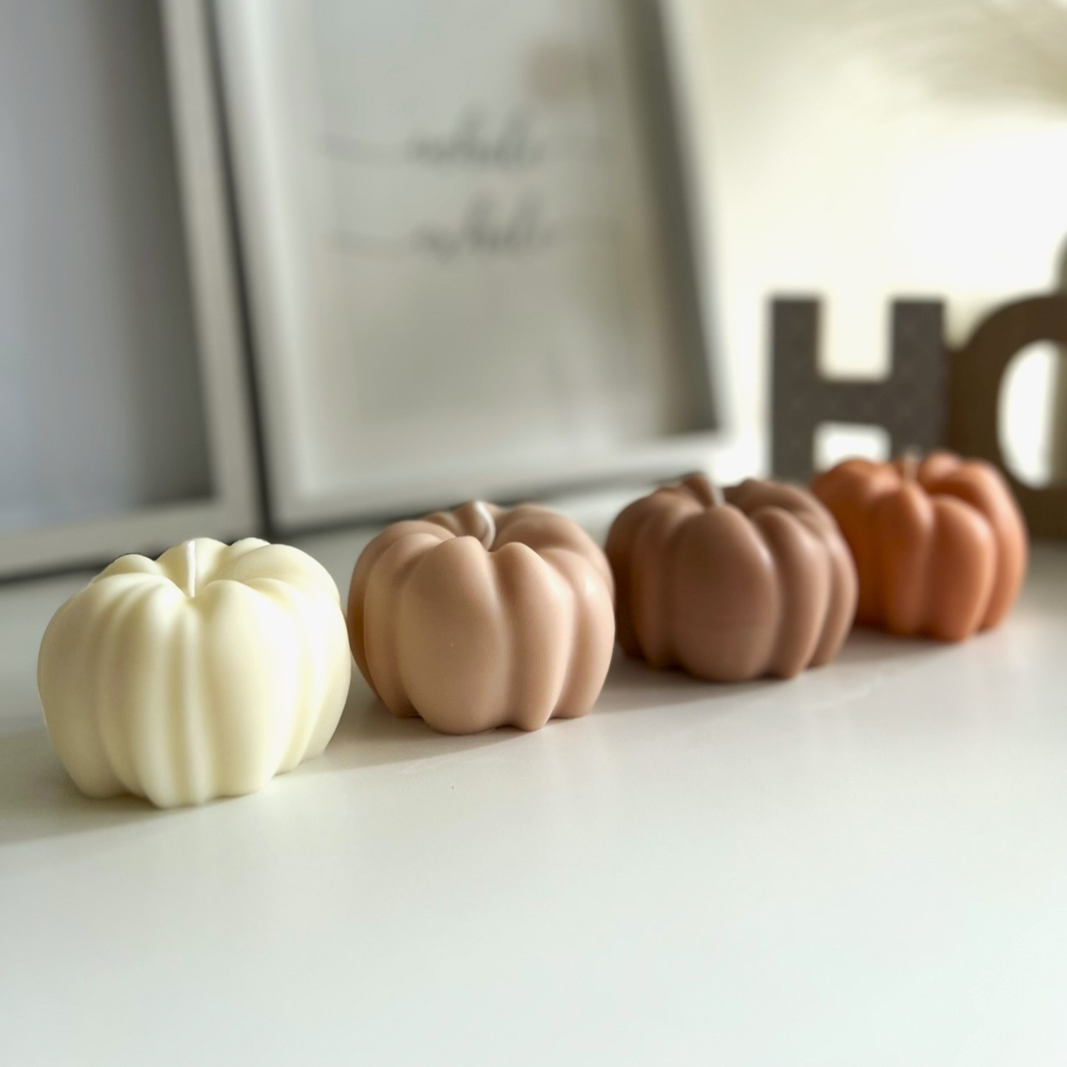 Pack 4 Velas Decorativas Calabaza - Sueños de Calabaza - Imagen 5