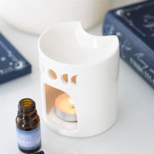 Quemador de Wax Melts Luna Blanca