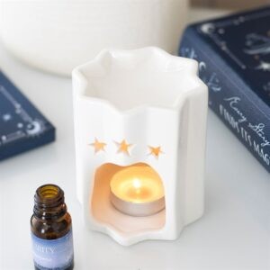 Quemador de Wax Melts Estrella Blanca