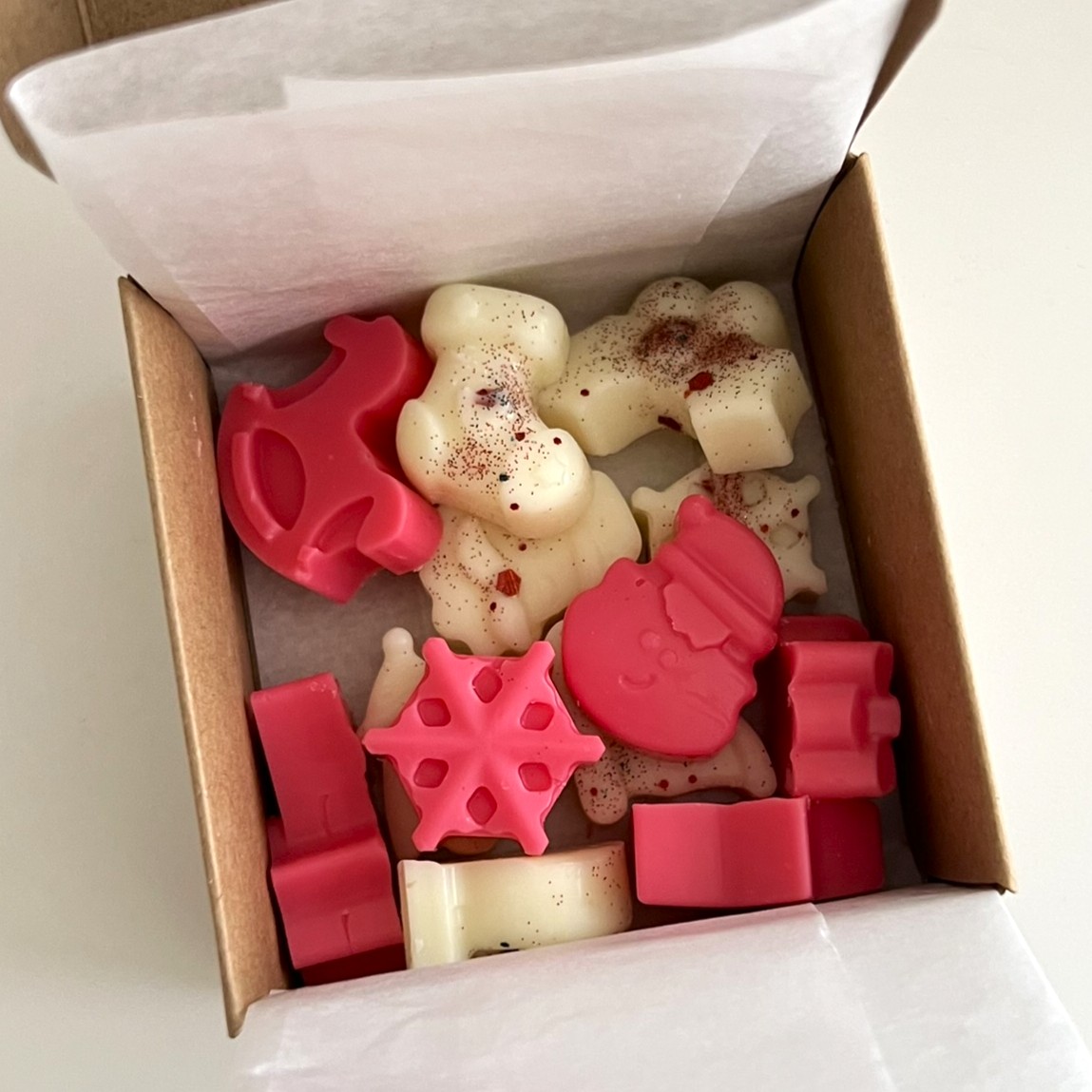 Wax Melts Un Día de Navidad - Frambuesa y Vainilla