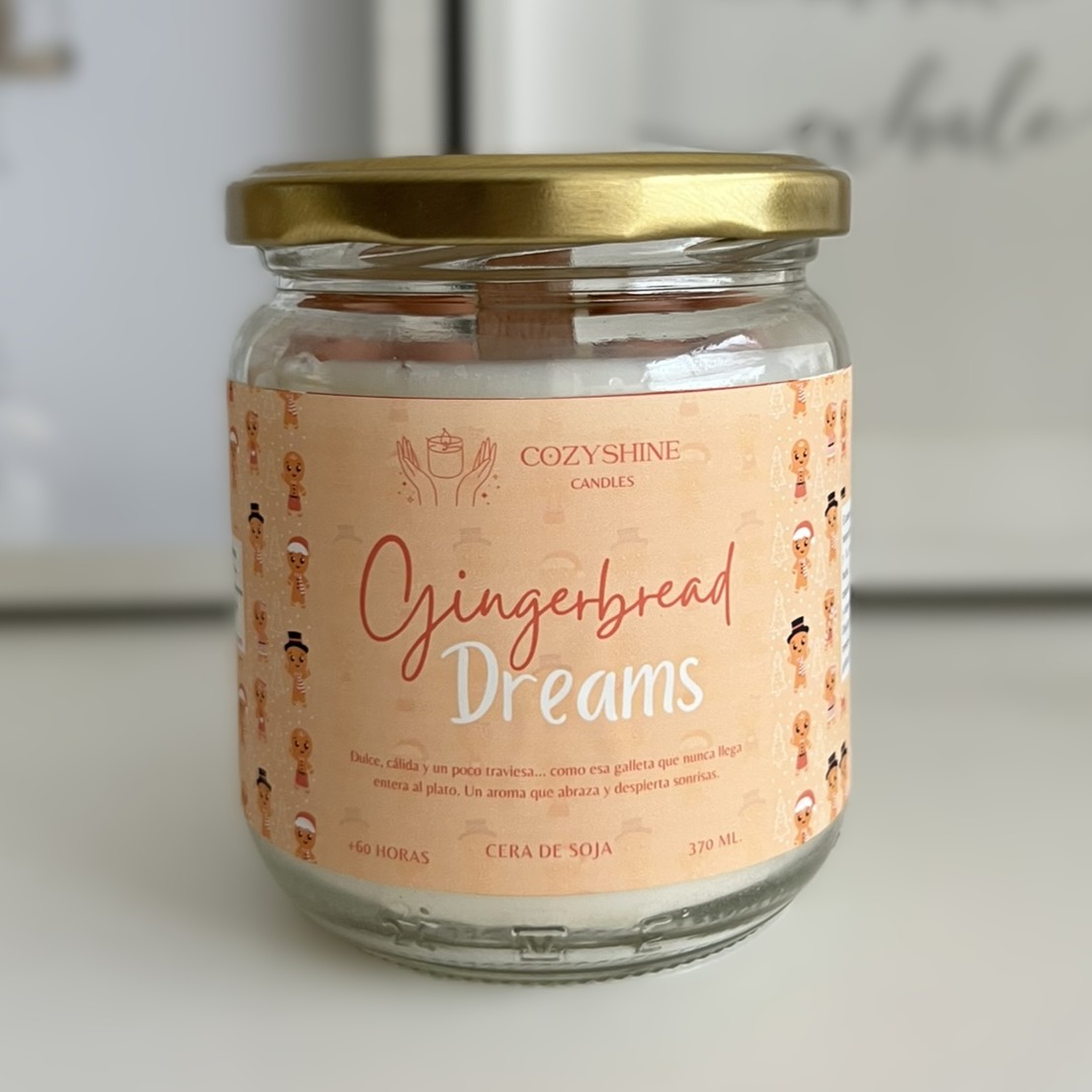 Vela Gingerbread Dreams - Galletas de Jengibre - Imagen 2