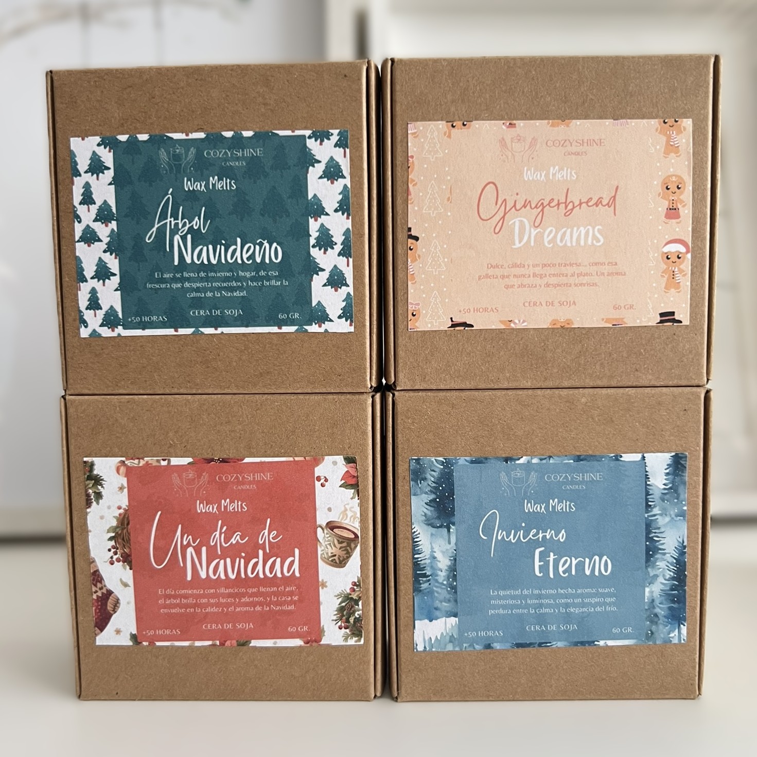 Pack Wax Melts Navideños