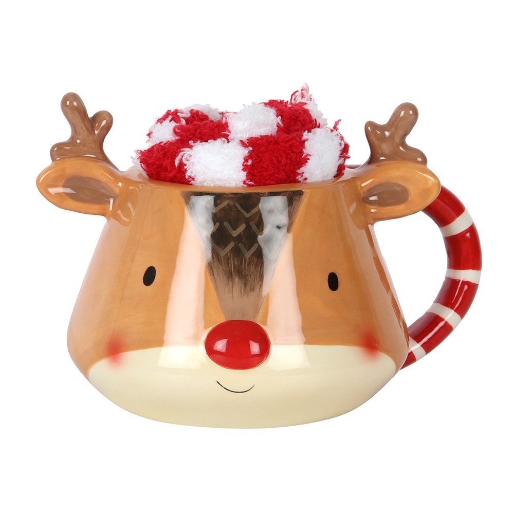 Pack Navideño de Regalo - Taza y Calcetines de Navidad - Imagen 3
