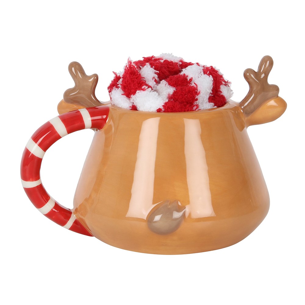 Pack Navideño de Regalo - Taza y Calcetines de Navidad - Imagen 4
