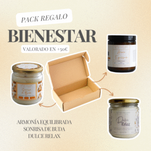 Pack Regalo Velas Aromáticas - Bienestar