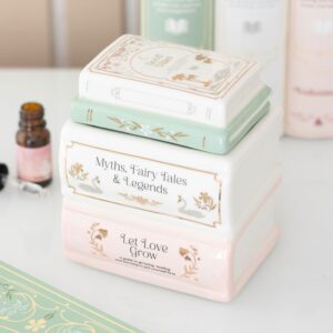 Quemador Wax Melts Entre Páginas