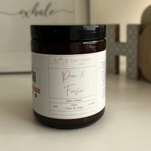 Vela Pear y Fresia - Frutal y Floral