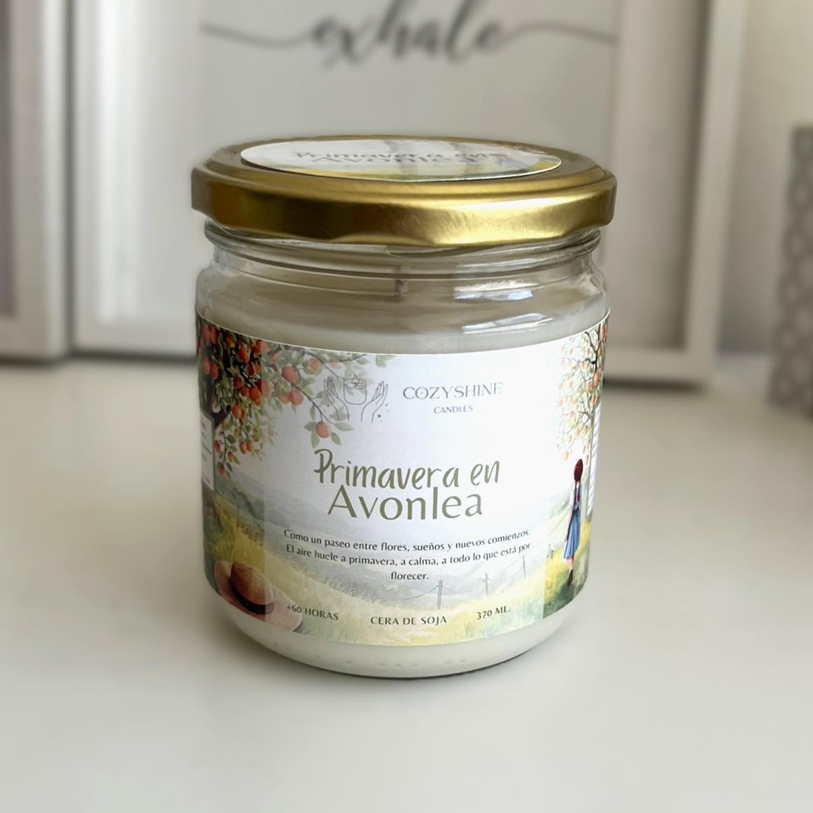 Vela Primavera en Avonlea - Frutal, Floral y Verde - Imagen 3