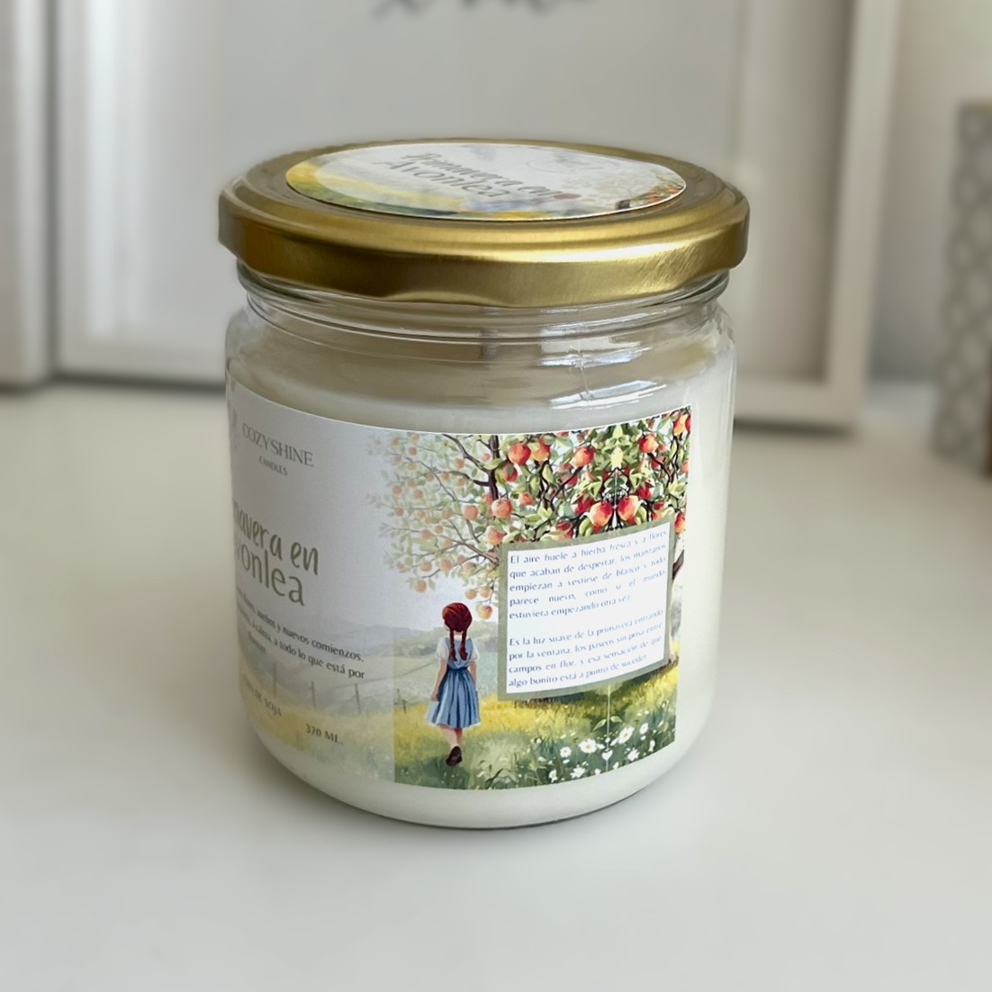 Vela Primavera en Avonlea - Frutal, Floral y Verde - Imagen 5
