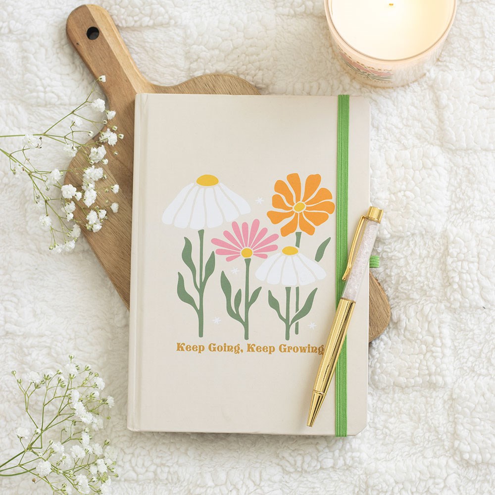 Cuaderno de Gratitud "No rain, no flowers"