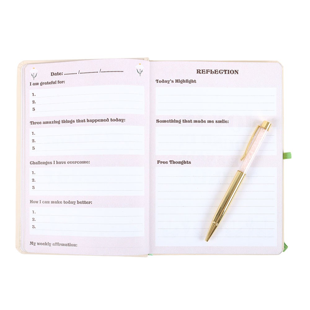 Cuaderno de Gratitud "No rain, no flowers" - Imagen 2