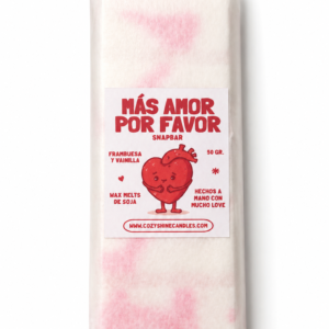 Snapbar Más Amor Por Favor - Frambuesa y Vainilla - Wax Melt