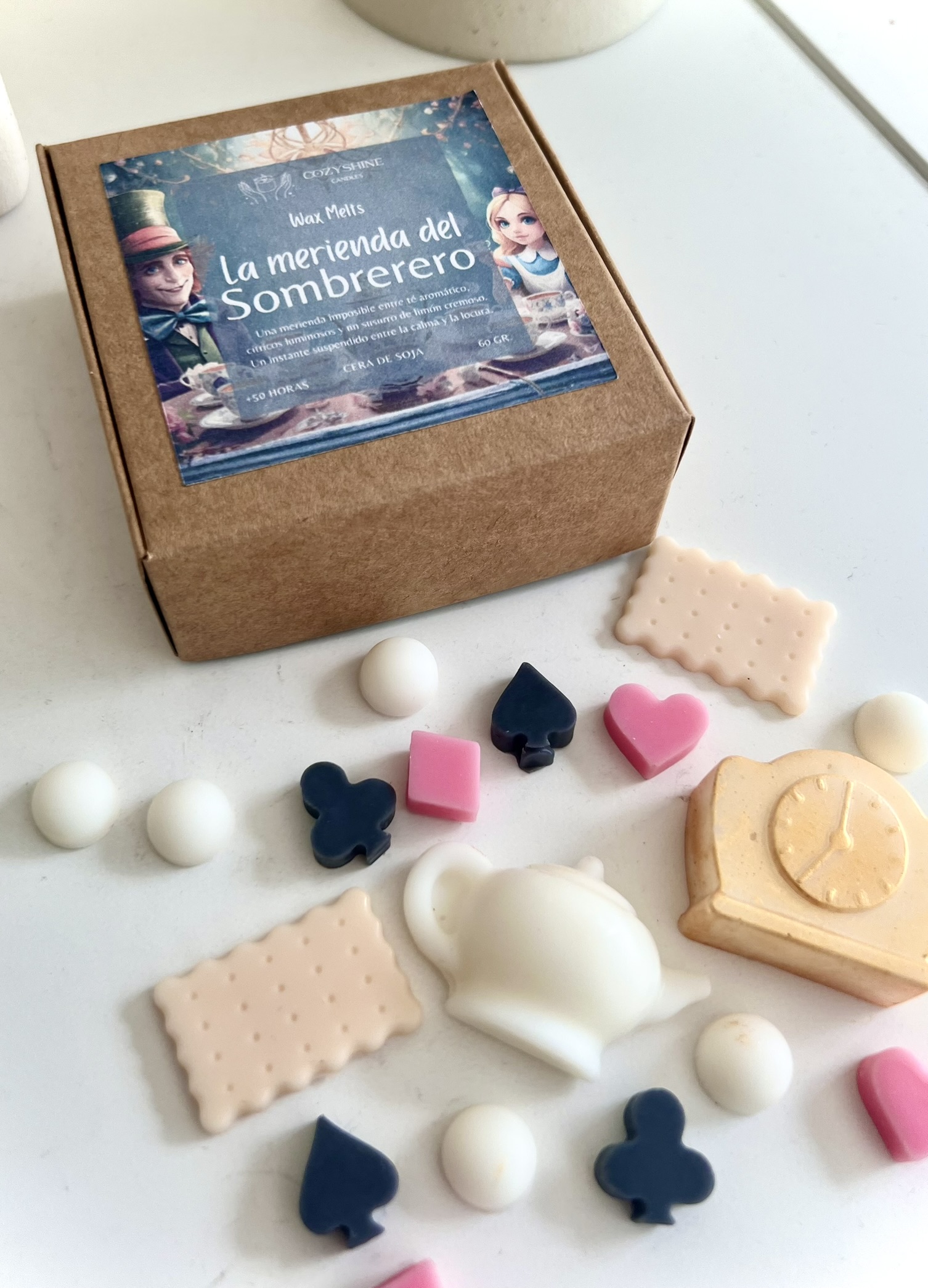 Wax Melts La Merienda del Sombrerero - Té, Cítricos y Dulzura - Imagen 2