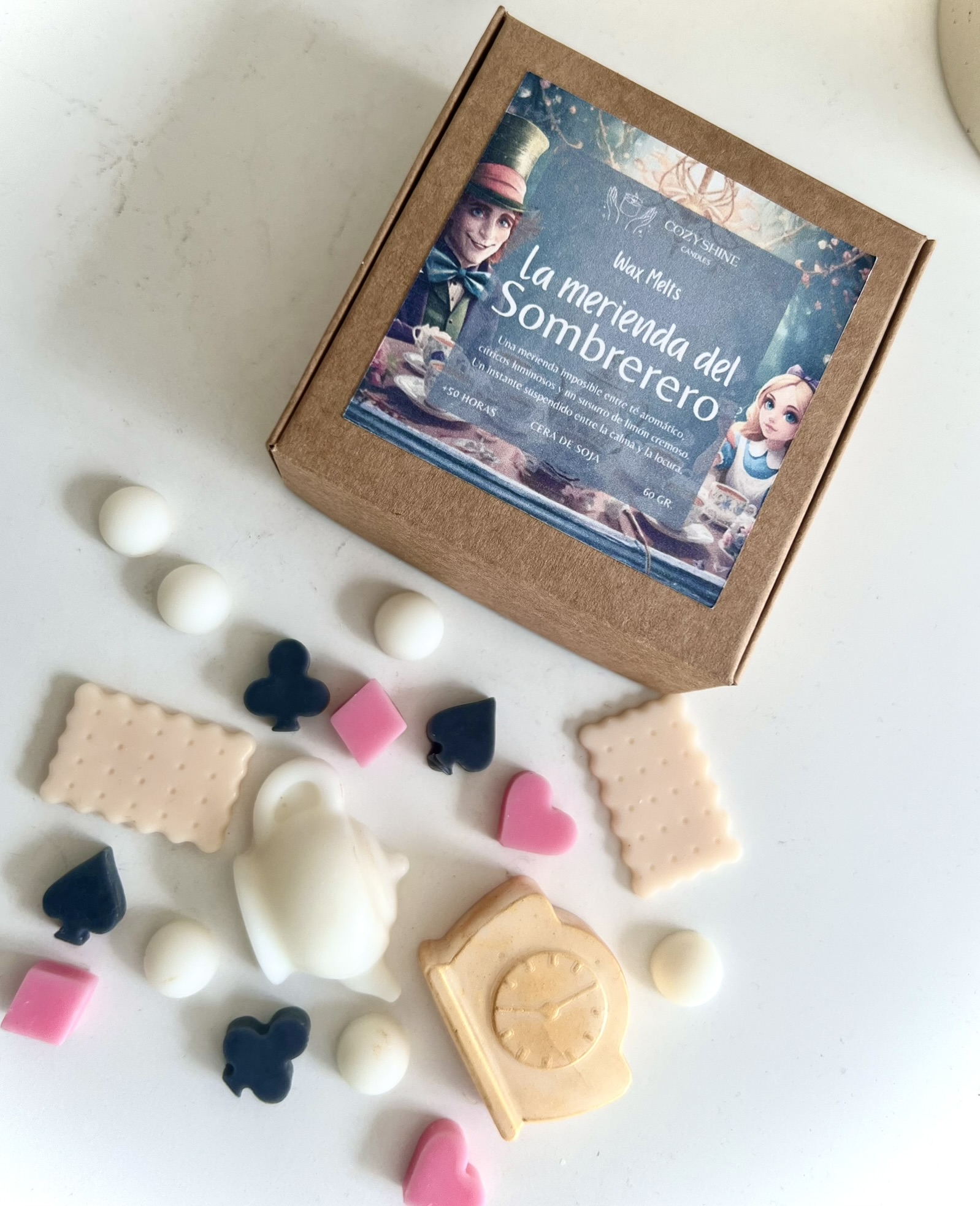 Wax Melts La Merienda del Sombrerero - Té, Cítricos y Dulzura - Imagen 3