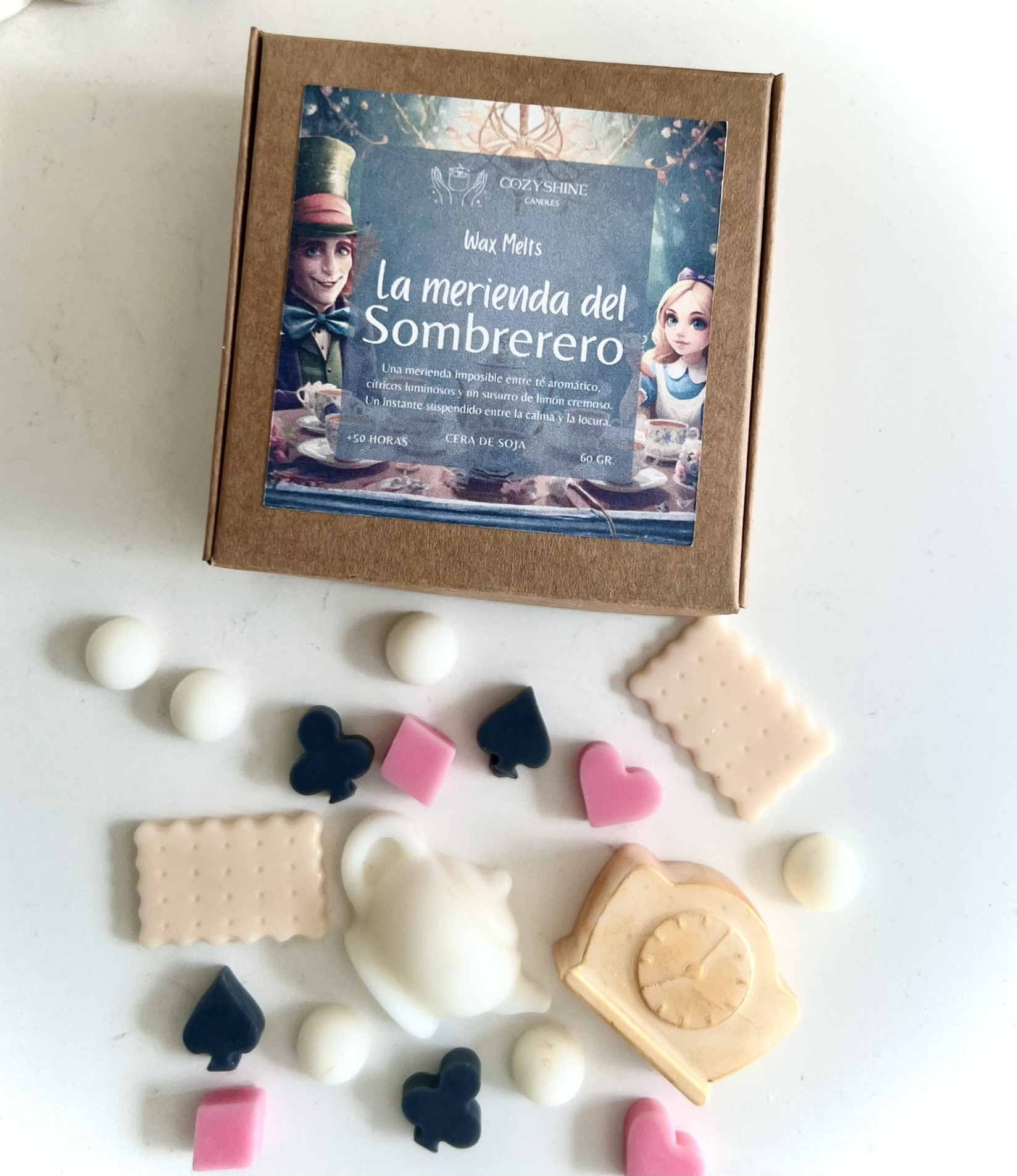 Wax Melts La Merienda del Sombrerero - Té, Cítricos y Dulzura