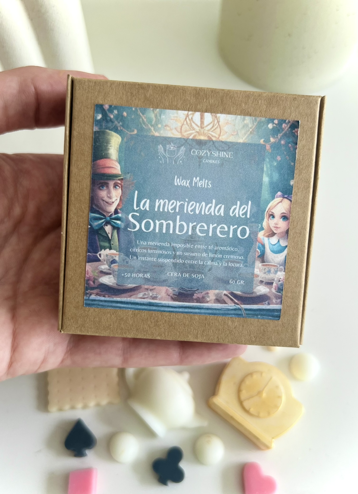 Wax Melts La Merienda del Sombrerero - Té, Cítricos y Dulzura - Imagen 4