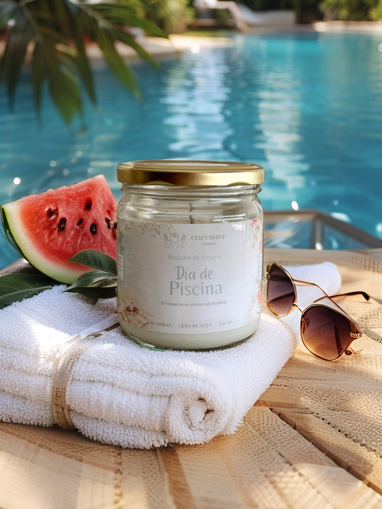 Vela Día de Piscina - Sandía
