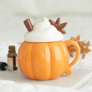 Quemador de Wax Melts Taza de Calabaza